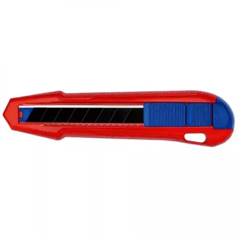 Abbrechklingenmesser Knipex CutiX® Schwarz Blau Rot