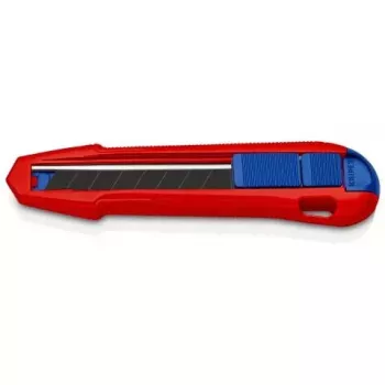 Abbrechklingenmesser Knipex CutiX® Schwarz Blau Rot