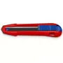 Abbrechklingenmesser Knipex CutiX® Schwarz Blau Rot