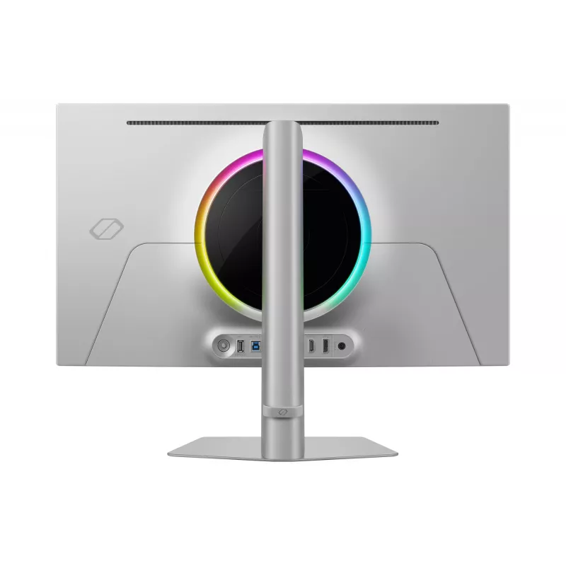 Samsung G60SF Computermonitor 68,6 cm (27 Zoll) 2560 x 1440 Pixel Quad HD OLED Silber