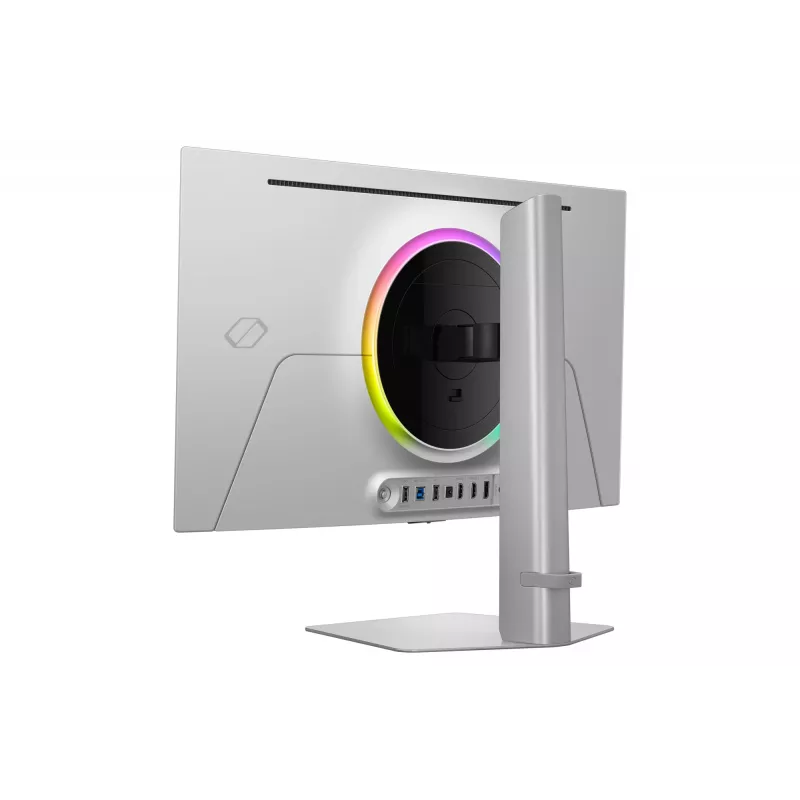 Samsung G60SF Computermonitor 68,6 cm (27 Zoll) 2560 x 1440 Pixel Quad HD OLED Silber