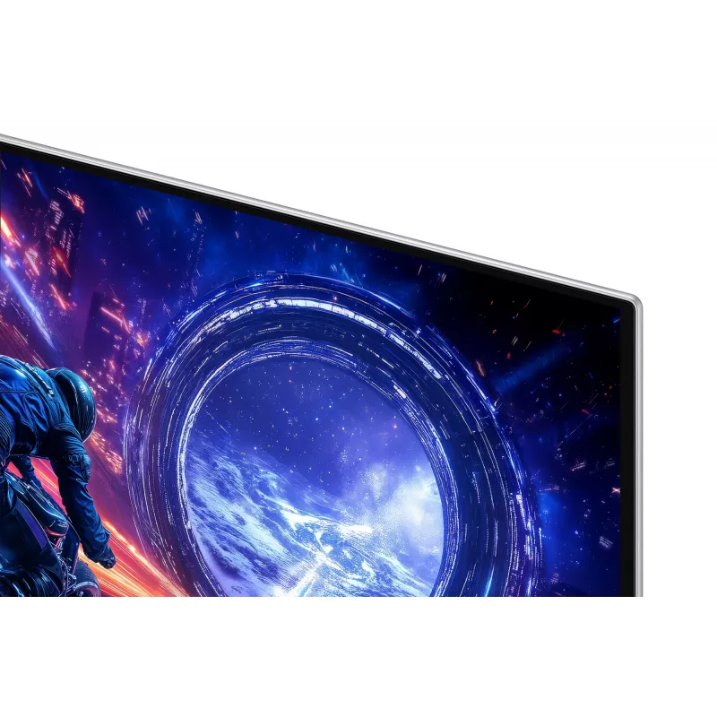 Samsung G60SF Computermonitor 68,6 cm (27 Zoll) 2560 x 1440 Pixel Quad HD OLED Silber