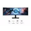 Samsung S49FG912EU Computermonitor 124,5 cm (49 Zoll) 5120 x 1440 Pixel Dual QHD LCD Schwarz