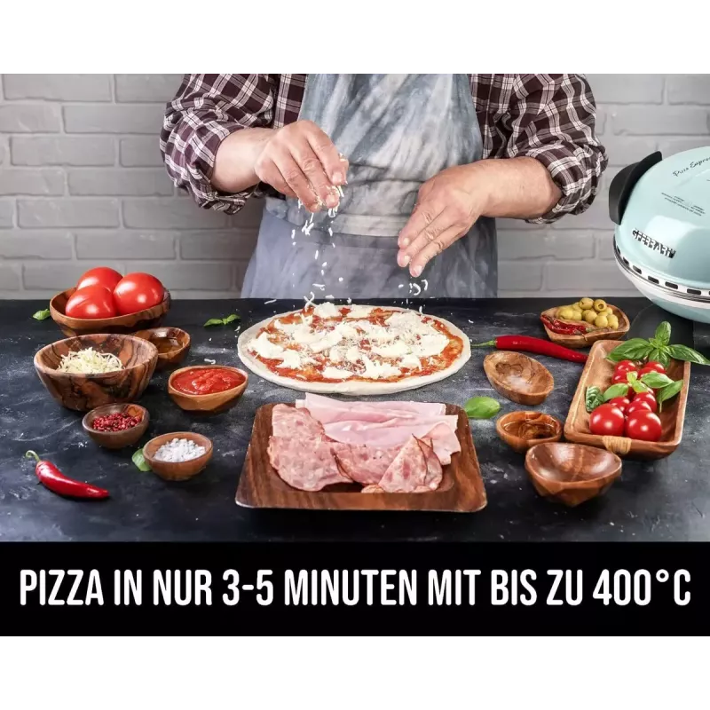 Elektrischer Pizzaofen G3FERRARI PizzaOven Express Delizia cool blue G1000613 1200W