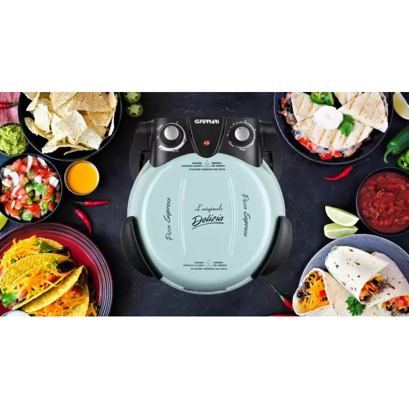 Elektrischer Pizzaofen G3FERRARI PizzaOven Express Delizia cool blue G1000613 1200W