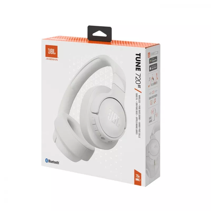 JBL Tune 720BT Headset Kabellos Kopfhörer Anrufe/Musik Bluetooth Weiß