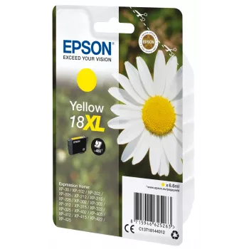 Cartridge Epson 18XL Gelb 450 Seiten Blæk C13T18144012