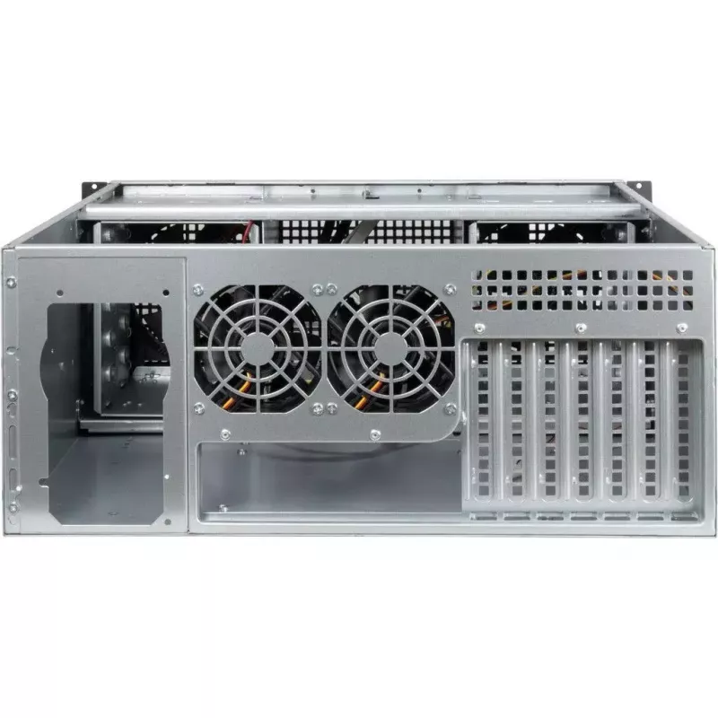 Server-Gehäuse Inter-Tech 4U 40240 Rack Schwarz, Grau