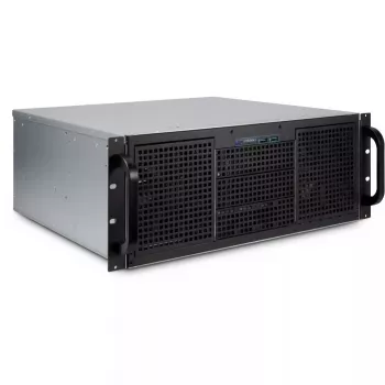 Server-Gehäuse Inter-Tech 4U 40240 Rack Schwarz, Grau