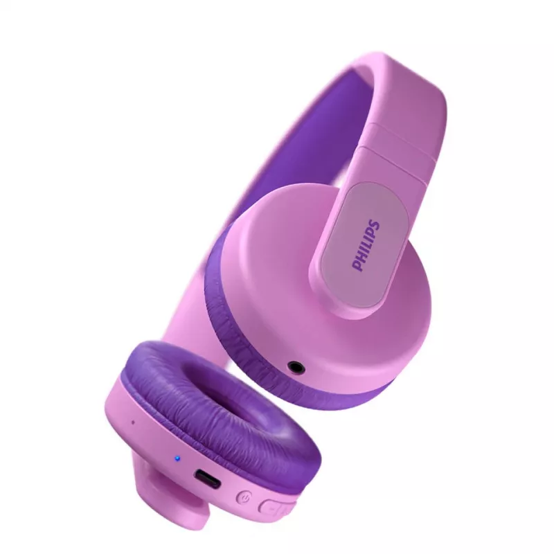 Philips TAK4206PK/00 Kopfhörer/Headset Kabelgebunden & Kabellos Kopfbügel Anrufe/Musik USB Typ-C Bluetooth Pink
