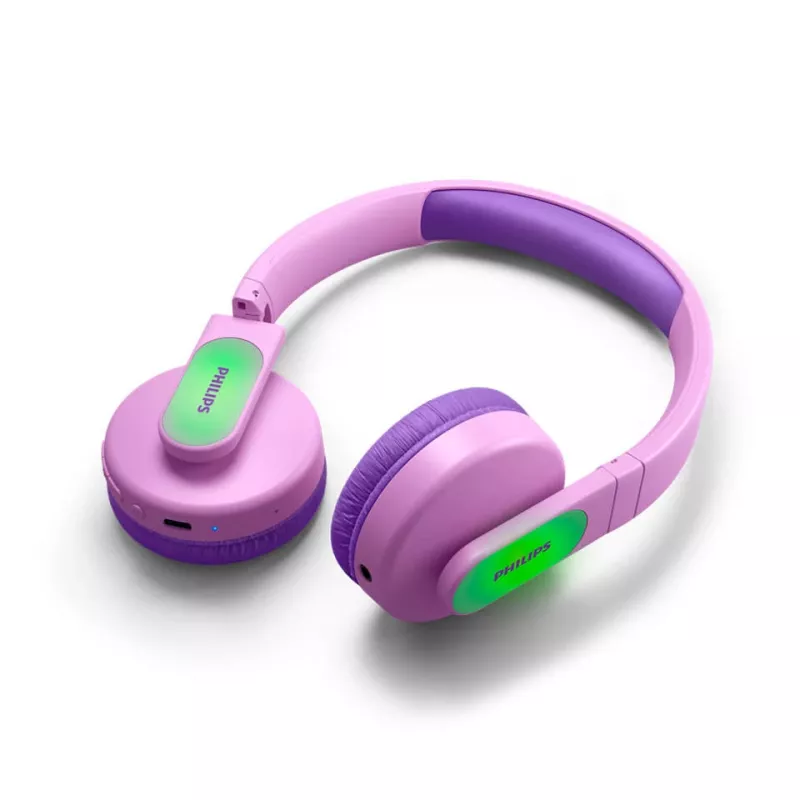 Philips TAK4206PK/00 Kopfhörer/Headset Kabelgebunden & Kabellos Kopfbügel Anrufe/Musik USB Typ-C Bluetooth Pink