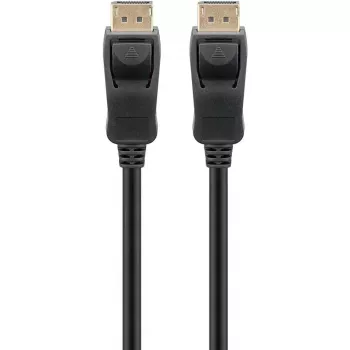 Goobay DisplayPort Anschlusskabel 1.4 1m DisplayPort zu DisplayPort 6mm