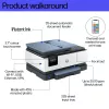 HP OfficeJet Pro 8125e kabelloser All-in-One-Farbdrucker, Instant Ink; beidseitiger Druck