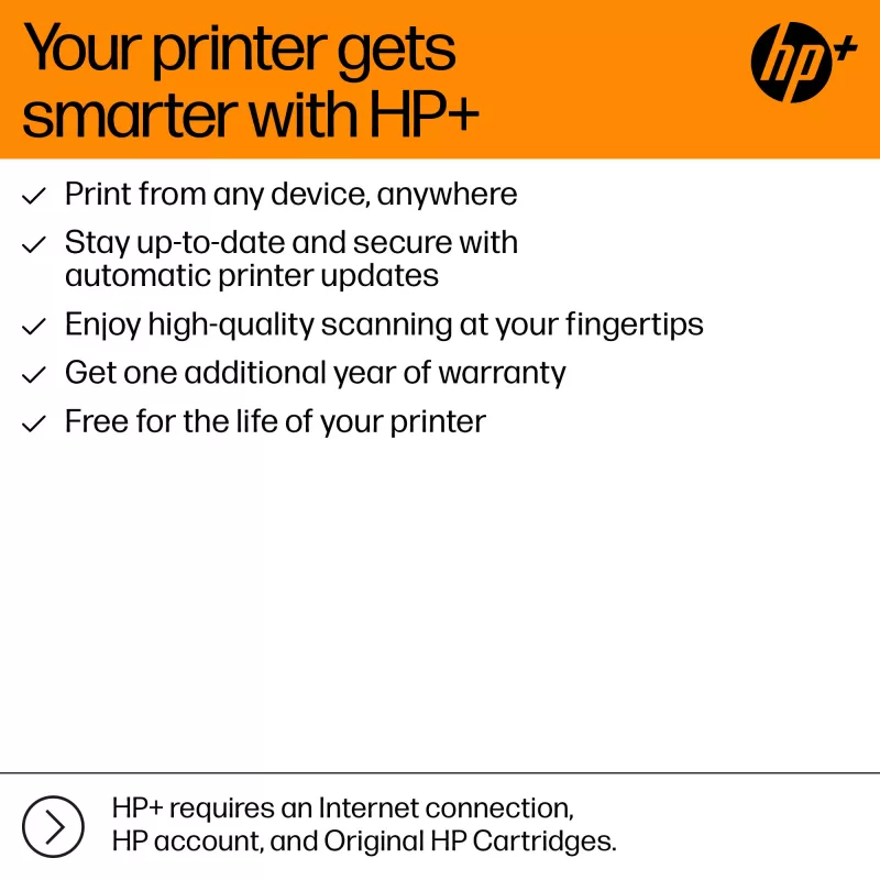 HP OfficeJet Pro 8125e kabelloser All-in-One-Farbdrucker, Instant Ink; beidseitiger Druck