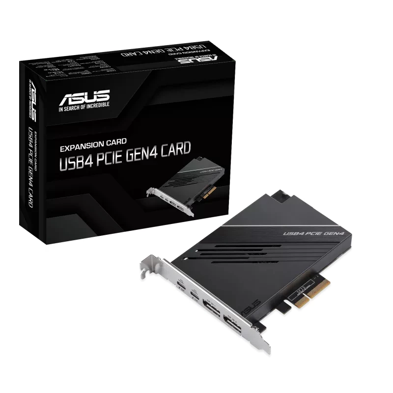 ASUS USB4 PCIe Gen4 Card Schnittstellenkarten/Adapter Intern DisplayPort, USB Type-C