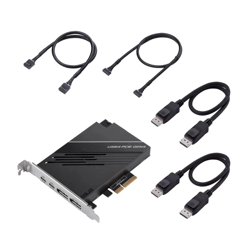 ASUS USB4 PCIe Gen4 Card Schnittstellenkarten/Adapter Intern DisplayPort, USB Type-C