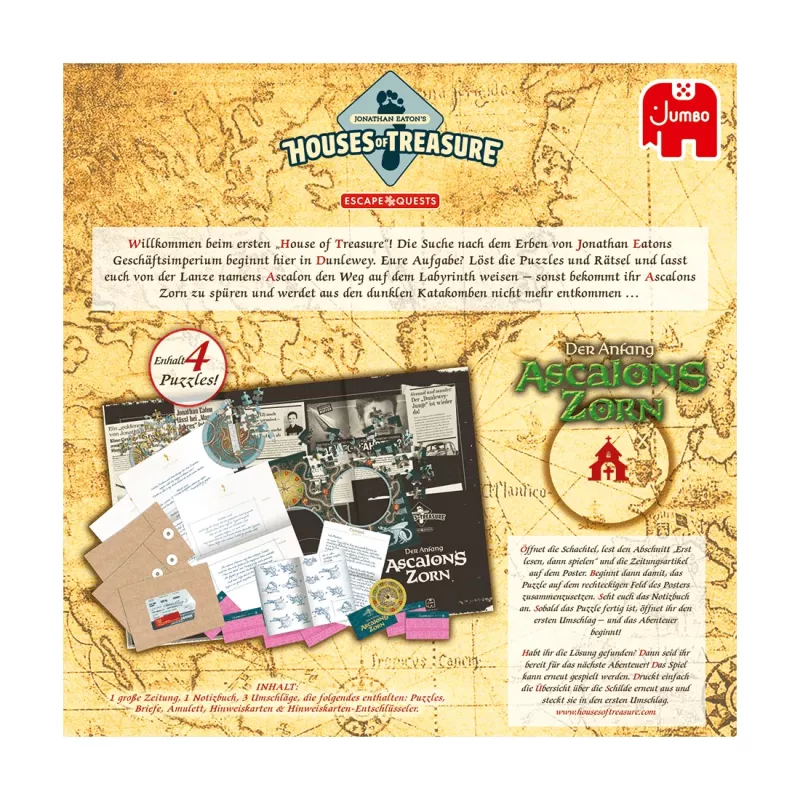 Brettspiel Jumbo 19838 Querdenken ab 16 Jahren