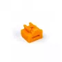 Port-Blocker + Schlüssel Smartkeeper NL03PKOR RJ-45 Orange 10 Stück