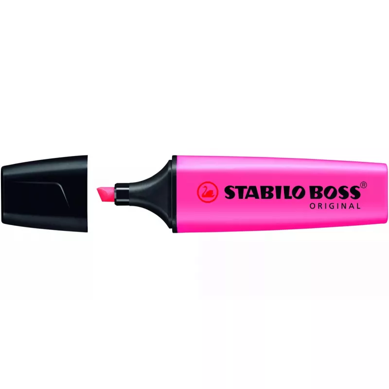 Marker STABILO BOSS Original Keilspitze Pink