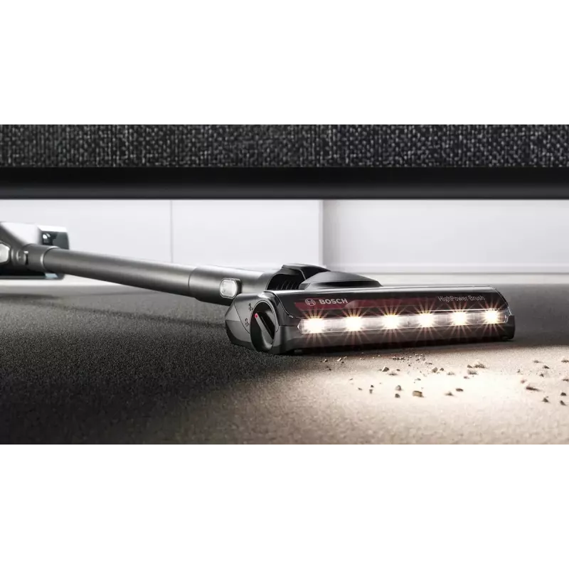 Bosch Serie 8 BBS8214 Akku-Staubsauger/Elektrischer Besen 2-in-1 Akku-Staubsauger Batterie Trocken Beutellos Weiß 4 Ah