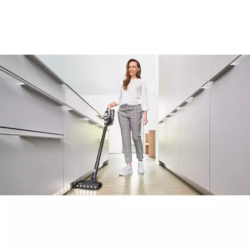 Bosch Serie 8 BBS8214 Akku-Staubsauger/Elektrischer Besen 2-in-1 Akku-Staubsauger Batterie Trocken Beutellos Weiß 4 Ah