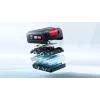 Bosch Serie 8 BBS8214 Akku-Staubsauger/Elektrischer Besen 2-in-1 Akku-Staubsauger Batterie Trocken Beutellos Weiß 4 Ah
