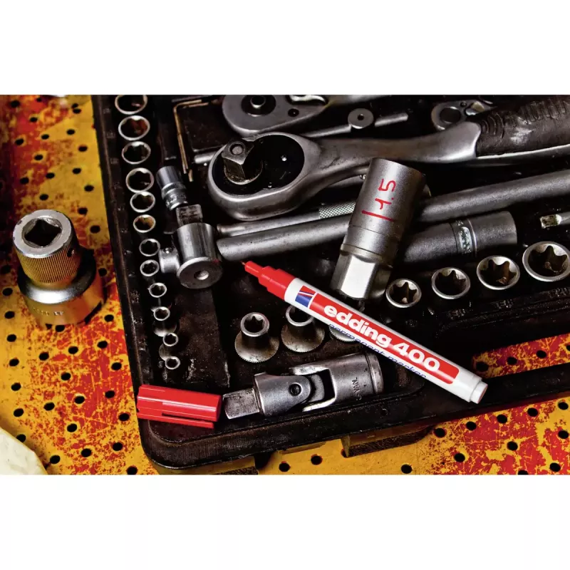 Permanentmarker Edding 400 Schwarz