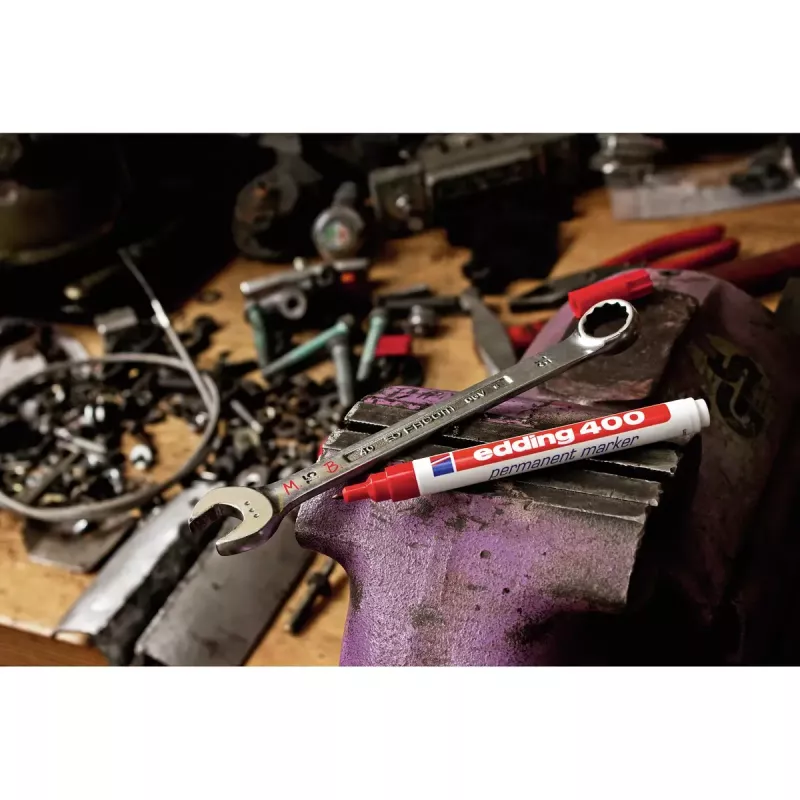 Permanentmarker Edding 400 Schwarz