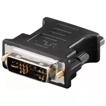 DVI-A/VGA Monitor-Adapter Goobay 69971 Schwarz