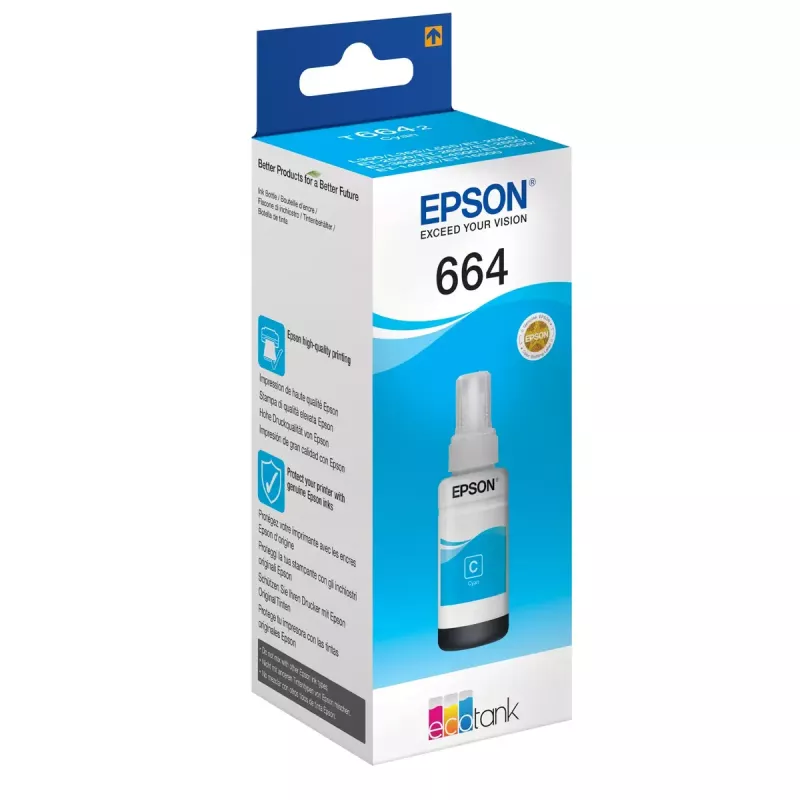 Epson 664 Ecotank Cyan Tintenflasche (70 ml)