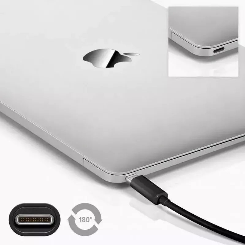 Goobay USB-Kabel USB 2.0 1m Micro-USB B USB C Schwarz