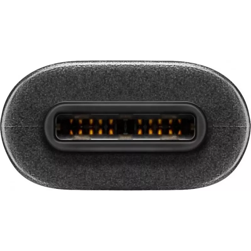 Goobay USB-Kabel USB 2.0 1m Micro-USB B USB C Schwarz