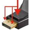 Goobay DisplayPort/DVI-D Adapter 1.1 vergoldet Schwarz