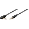 Audiokabel Goobay 67782 0,5 m 3,5 mm Stecker auf Stecker Schwarz