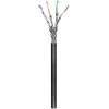 Netzwerkkabel Goobay CAT 6 Outdoor S/FTP 100 m Schwarz