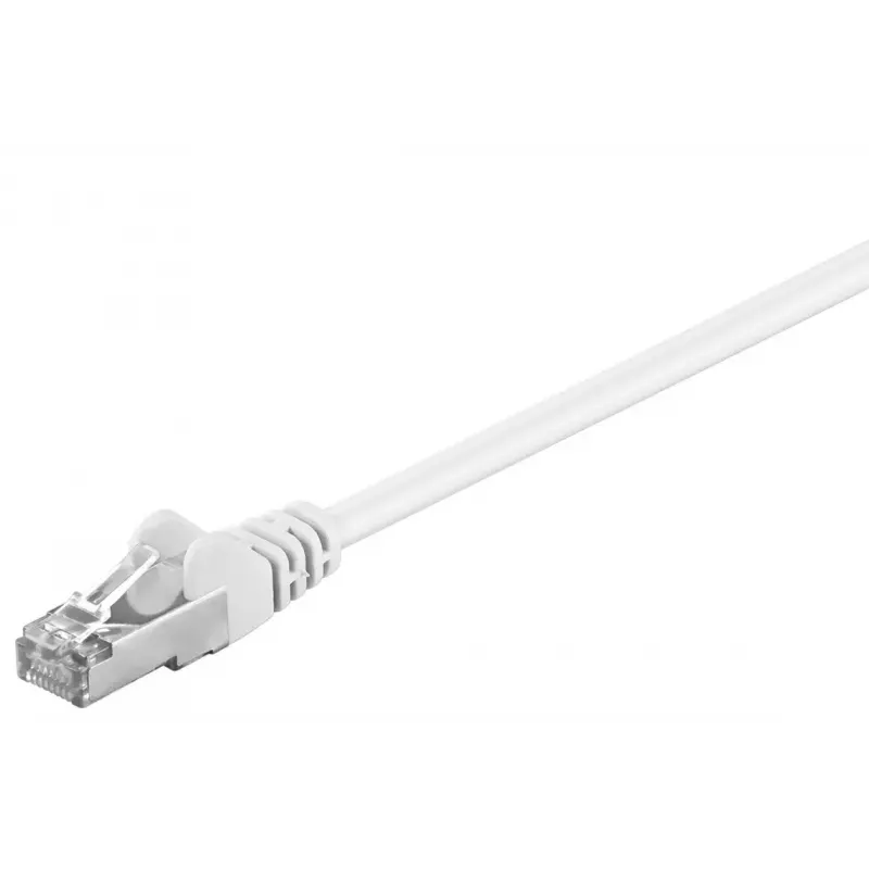 Patchkabel Goobay CAT 5e F/UTP Weiß 3m