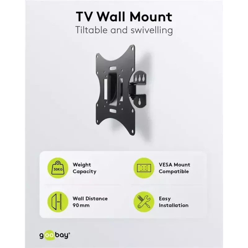 TV-Wandhalterung Basic Tilt Goobay 51893