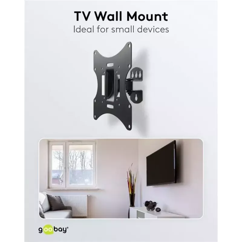 TV-Wandhalterung Basic Tilt Goobay 51893