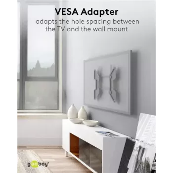 VESA-Adapter für TV-Wandhalterung Goobay 60134