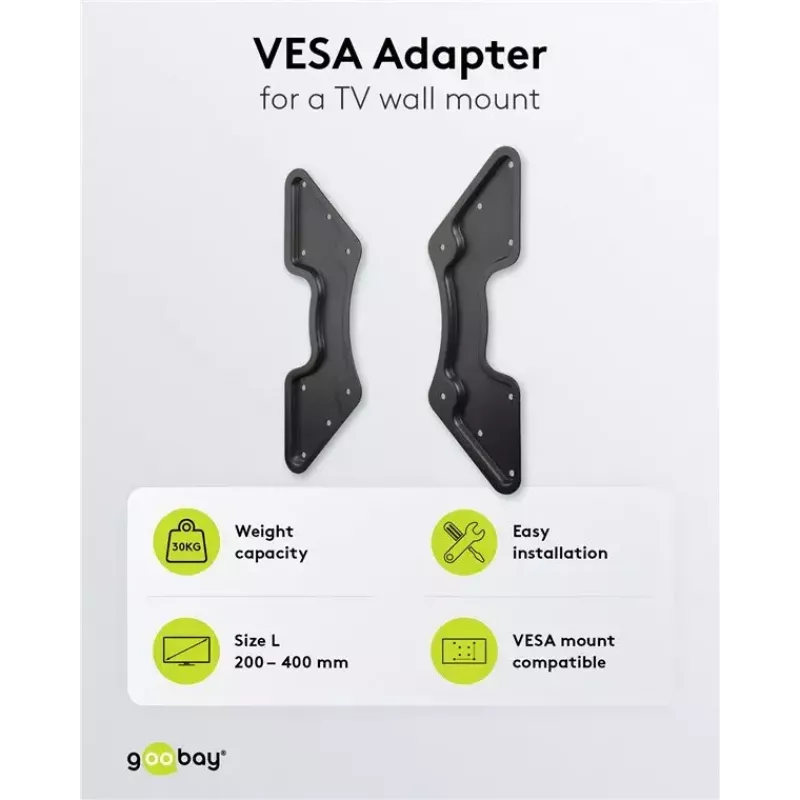 VESA-Adapter für TV-Wandhalterung Goobay 60134
