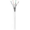 Goobay CAT 6 Netzwerkkabel S/FTP PiMF weiß 100m