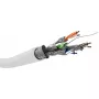 Netzwerkkabel Goobay 94218 RJ45 Cat6 305 m Weiß
