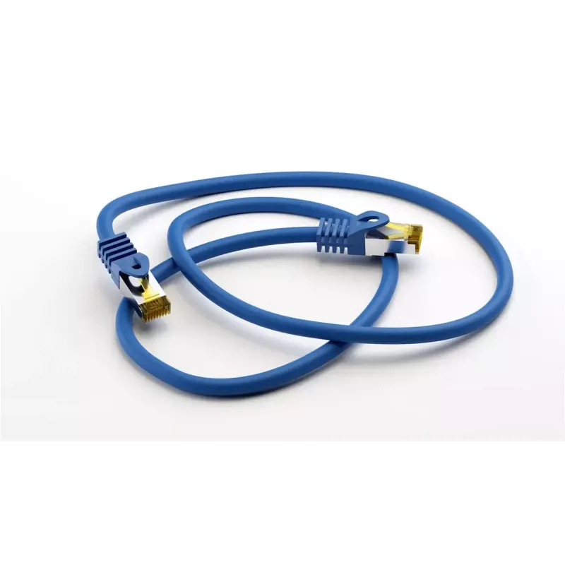 Netzwerkkabel Goobay 91619 Cat7 S/FTP 5m Blau