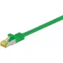 Netzwerkkabel Goobay RJ45 Patchkabel CAT 6A S/FTP RJ-45 Cat7 5m Grün