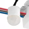 Goobay Weißer PIR-Sensor für Deckenmontage 360° Erkennung 6m Reichweite Innenbereich