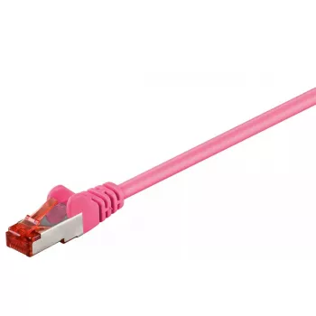 Patchkabel Goobay CAT 6 S/FTP PiMF Magenta 3 m