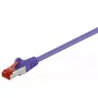 Netzwerkkabel Goobay CAT 6 Patchkabel RJ-45 Cat6 10m Violett
