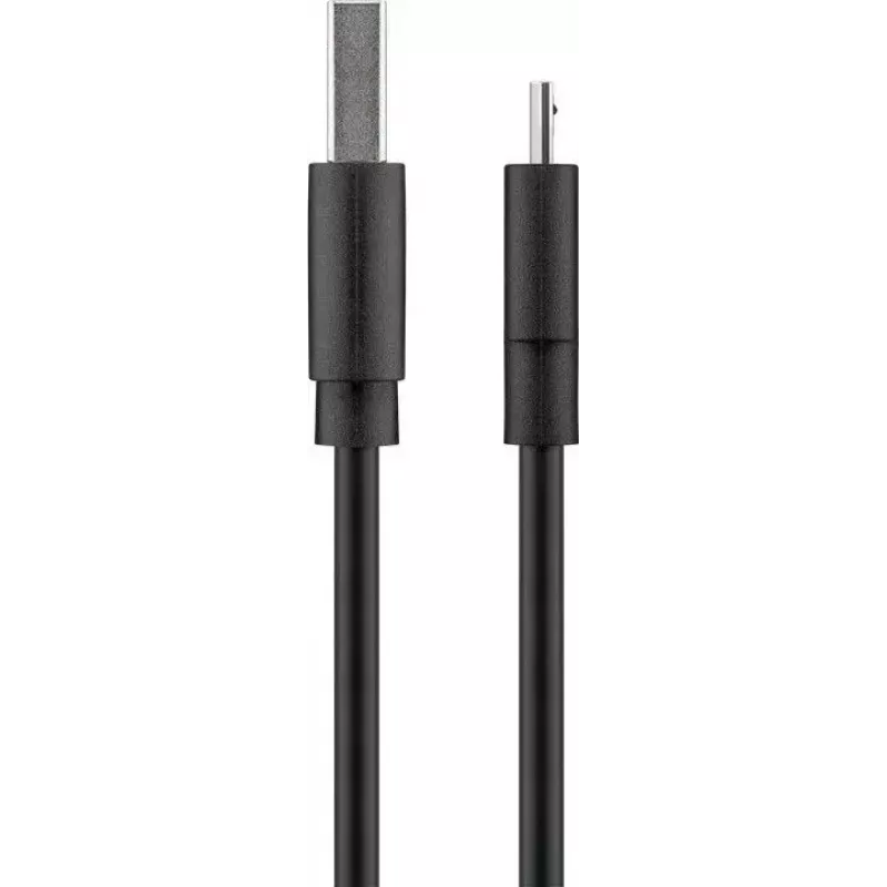 Goobay Micro-USB Schnelllade- und Synchronisationskabel 1 m USB 2.0 Schwarz