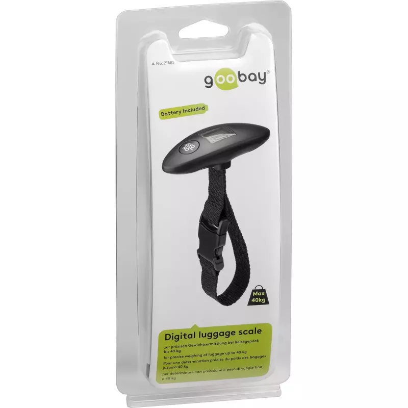 Elektronische Gepäckwaage Goobay 71882