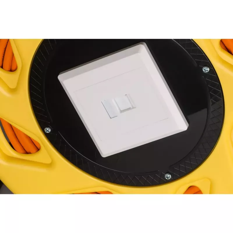 Netzwerkkabel Goobay Portable RJ45 50m Cat7a Orange